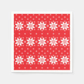 Vrolijk kerstpatroon 5 servet (Voorkant)