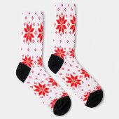 Vrolijk kerstpatroon 5 sokken (Rechts)