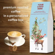 Vrolijk Kerstplezier Rendier Logo Promotioneel