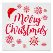 Vrolijk kerstPoster Perfect Poster (Voorkant)