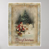 Vrolijk kerstPoster Poster (Voorkant)