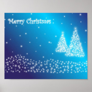 Vrolijk kerstPoster Poster