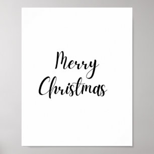Vrolijk kerstPoster Poster