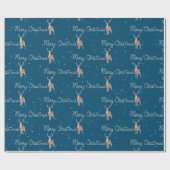 Vrolijk kerstrecept en vrolijk kerstrecept cadeaupapier (Vlak)