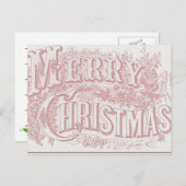 Vrolijk kerstrecept Kaart (Voorkant / Achterkant)