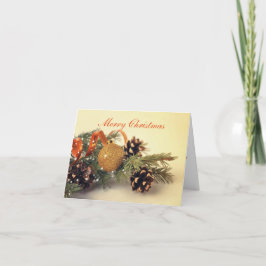 Vrolijk kerstrecorder stijldecorrecties Opmerking  Feestdagen Kaart