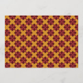 Vrolijk kerstrecro in het midden van de eeuw feestdagenkaart (Achterkant)