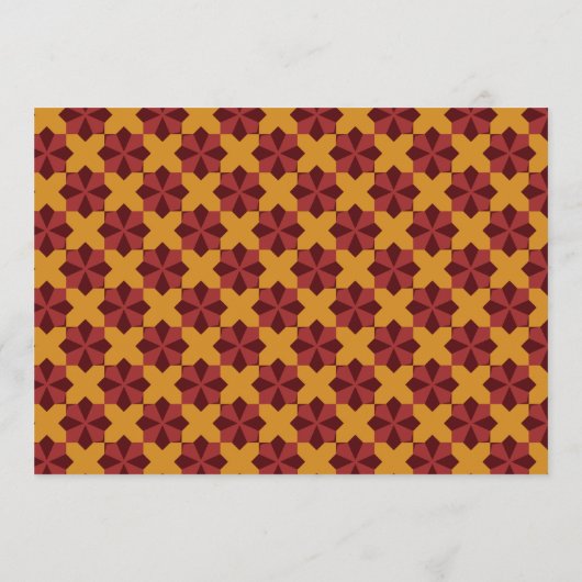 Vrolijk kerstrecro in het midden van de eeuw feestdagenkaart (Achterkant)