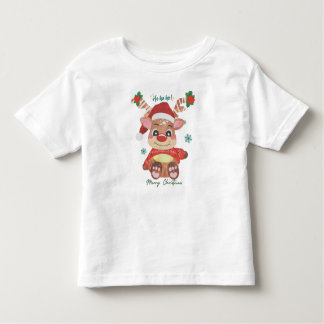 Vrolijk Kerstrendier - Feestelijk & Fun Kinder Shirts