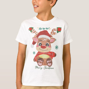 Vrolijk Kerstrendier - Feestelijk & Fun! T-shirt