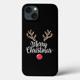 Vrolijk kerstrendier kerstcadeau Case-Mate iPhone case