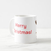 Vrolijk kerstrendier - Mok (Voorkant links)