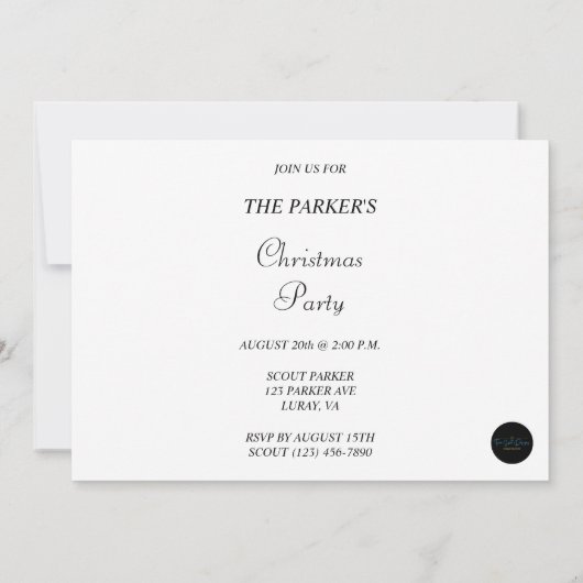 Vrolijk Kerstrendier Sled met Sneeuwvlokken Kaart (Achterkant)