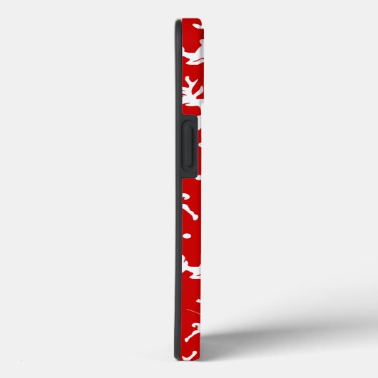 Vrolijk kerstrendierrood Case-Mate iPhone case (Achterkant / Rechts)