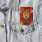 Vrolijk kerstrendiertje button (Insitu)