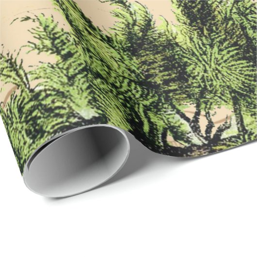 Vrolijk kerstrendiertje cadeaupapier (Rol Hoek)