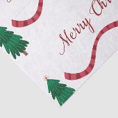 Vrolijk kerstrendiertje tissuepapier (Detail)