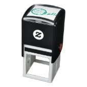 Vrolijk kerstrendiertje  zelfinktende stempel (Product)