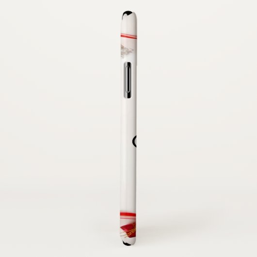 Vrolijk kerstrood en groen Ornament Case-Mate iPhone Case (Achterkant / rechts)