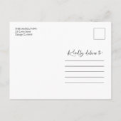 Vrolijk kerstrood flesje op zwarte Feestdagen Foto Briefkaart (Achterkant)