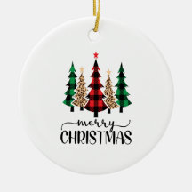 Vrolijk kerstrood-groene zwarte pietbomen