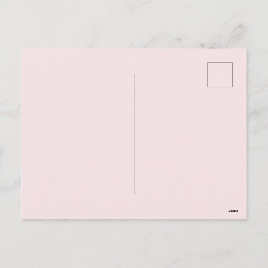 Vrolijk kerstroze flamingo aanpasbaar feestdagenkaart (Achterkant)