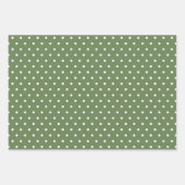 Vrolijk kerstroze flamingo's inpakpapier vel (Voorkant 2)