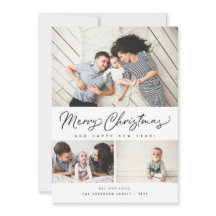 Vrolijk kerstscript 3 Collage Multi-Photo