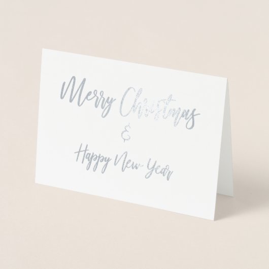 Vrolijk Kerstscript Ontwerp Vakantie Kaart (Voorkant)