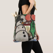 Vrolijk kerstselfie! tote bag (Dichtbij)