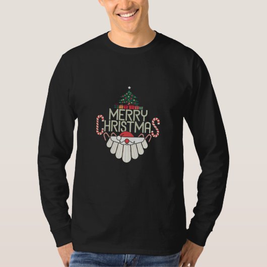 Vrolijk kerstshirt t-shirt (Voorkant)