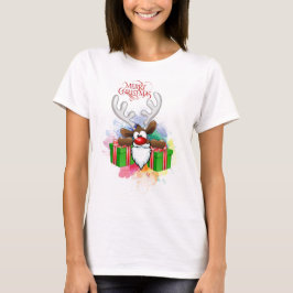 Vrolijk kerstshirt t-shirt