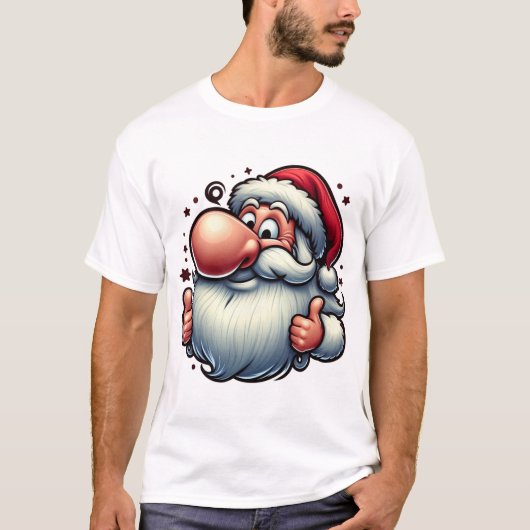 Vrolijk kerstshirt t-shirt (Voorkant)