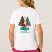 Vrolijk kerstshirt t-shirt (Achterkant)