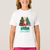 Vrolijk kerstshirt t-shirt (Voorkant)