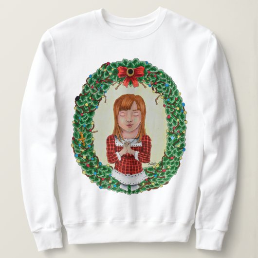 Vrolijk kerstShirt Trui (Design voorkant)