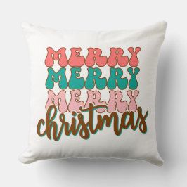 Vrolijk kerstSierkussen Kussen