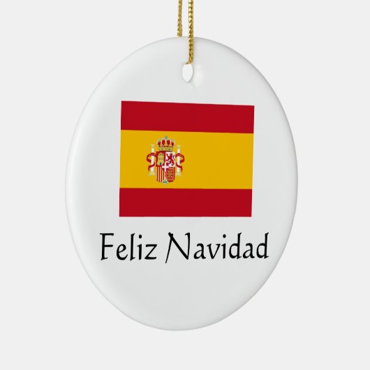 Vrolijk kerstSpaans Ornament (Rechts)