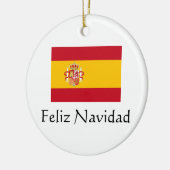 Vrolijk kerstSpaans Ornament (Links)