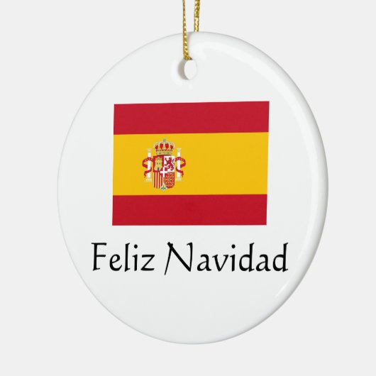 Vrolijk kerstSpaans Ornament (Links)