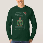 Vrolijk kerstspel t-shirt (Voorkant)