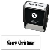 Vrolijk kerststempel  zelfinktende stempel (In situ)