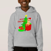 Vrolijk kerststokstaartje Santa Grappig (Voorkant)