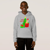 Vrolijk kerststokstaartje Santa Grappig (Voorkant volledig)