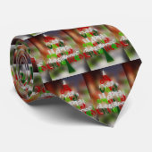 Vrolijk kerstStropdas Stropdas (Opgerold)