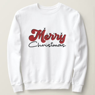 Vrolijk kerstsweatshirt trui