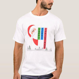 Vrolijk kerstT-shirt Klassieke T-Shirt