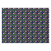 Vrolijk kersttafelkleed, 52 "x70" tafelkleed (Voorkant (Horizontaal))