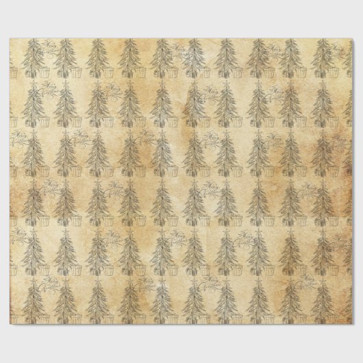 Vrolijk kersttalig papier (Vlak)