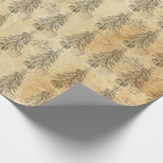 Vrolijk kersttalig papier (Hoek)